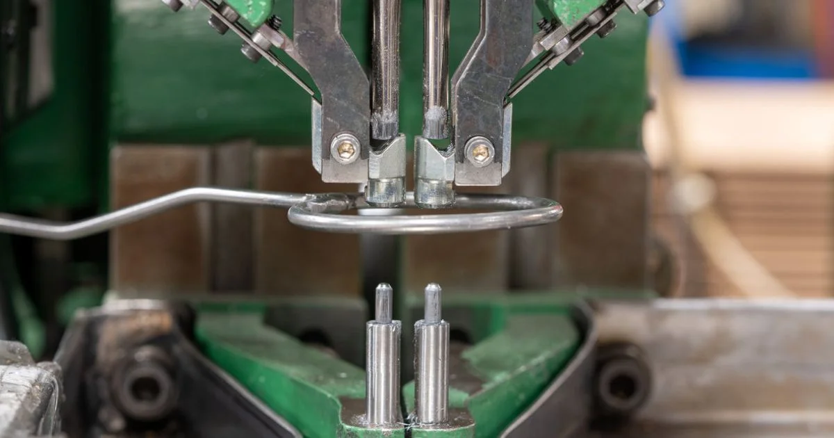 Automated metal wire forming and bending machine